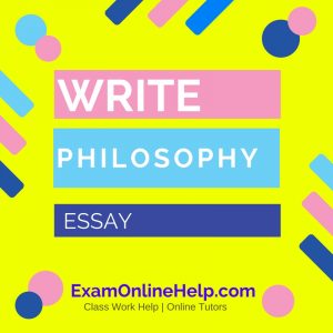 Writing services for philosophy essay